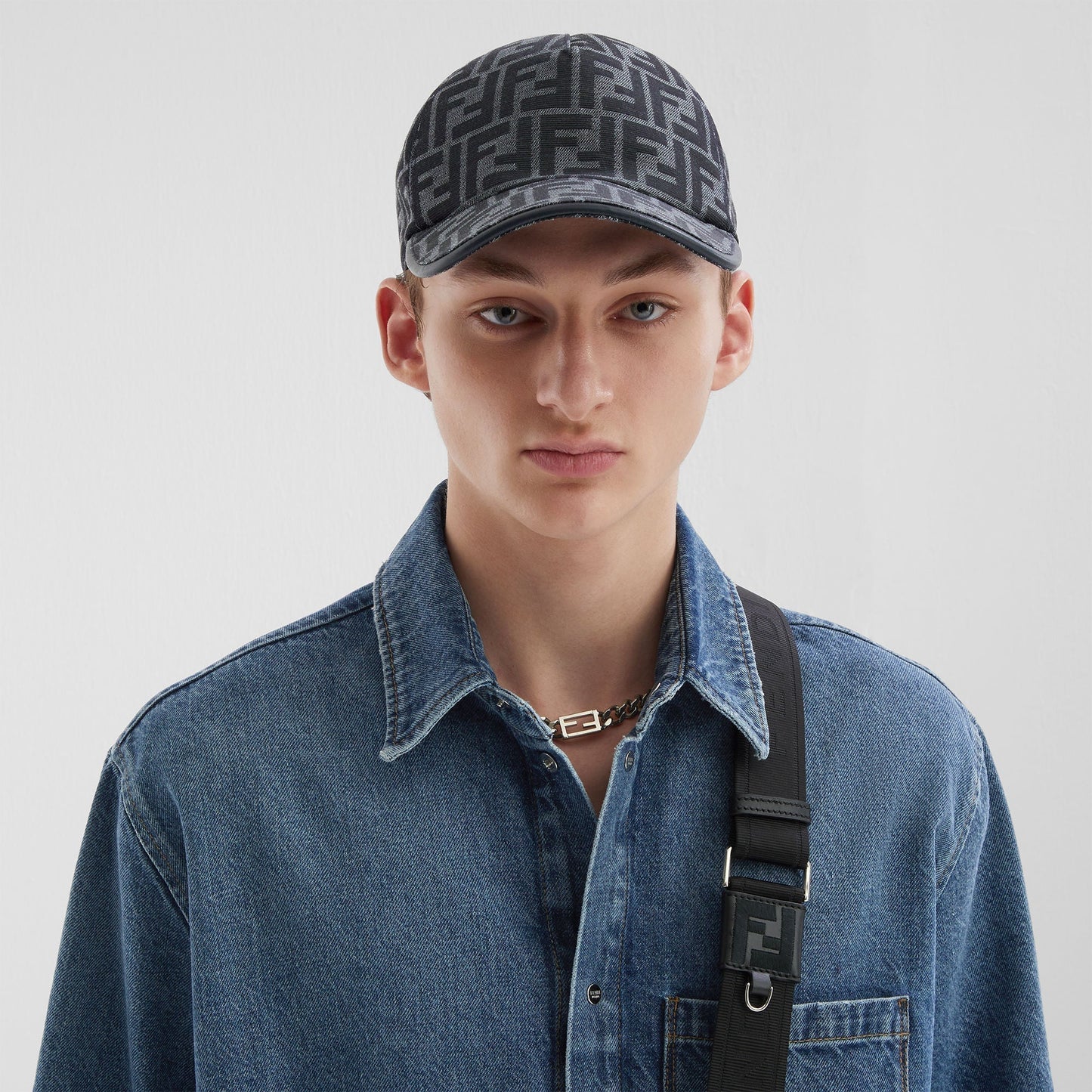 Casquette FF jacquard Bleu